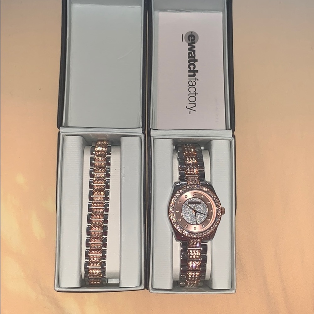 Ewatchfactory watch and extra band